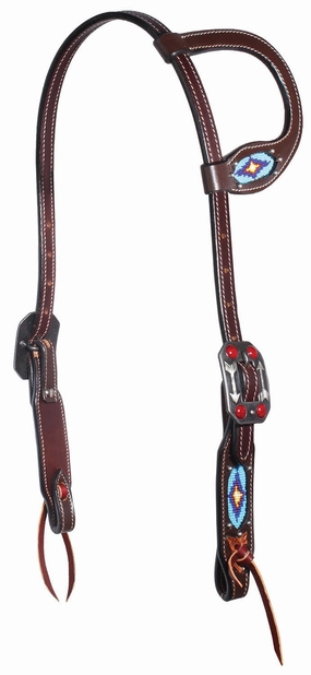 Professional's Choice Beaded One-Ear Headstall