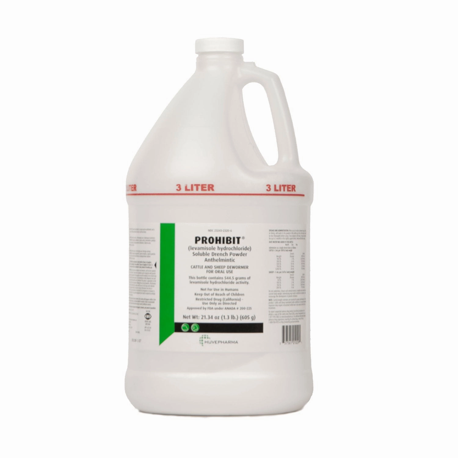 Prohibit Soluble Drench Dewormer for Cattle & Sheep
