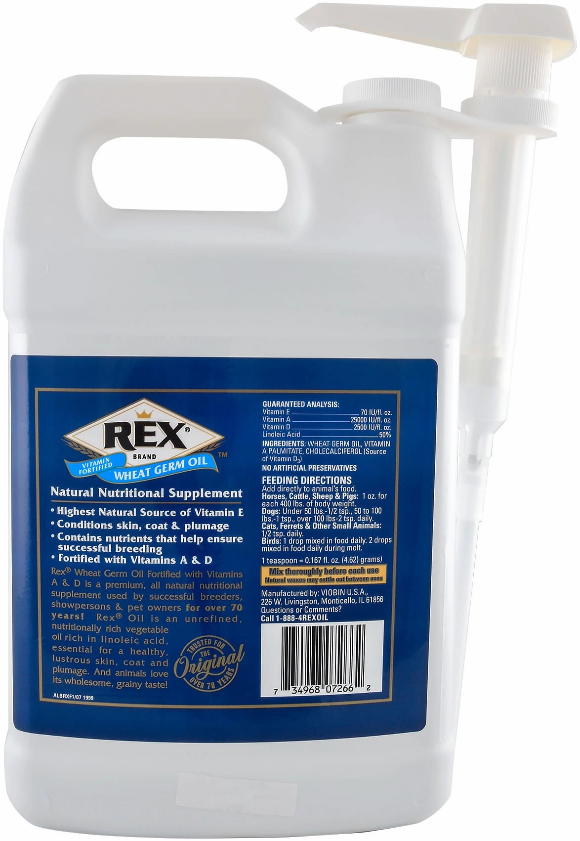 Pure Fortified Wheat Germ Oil