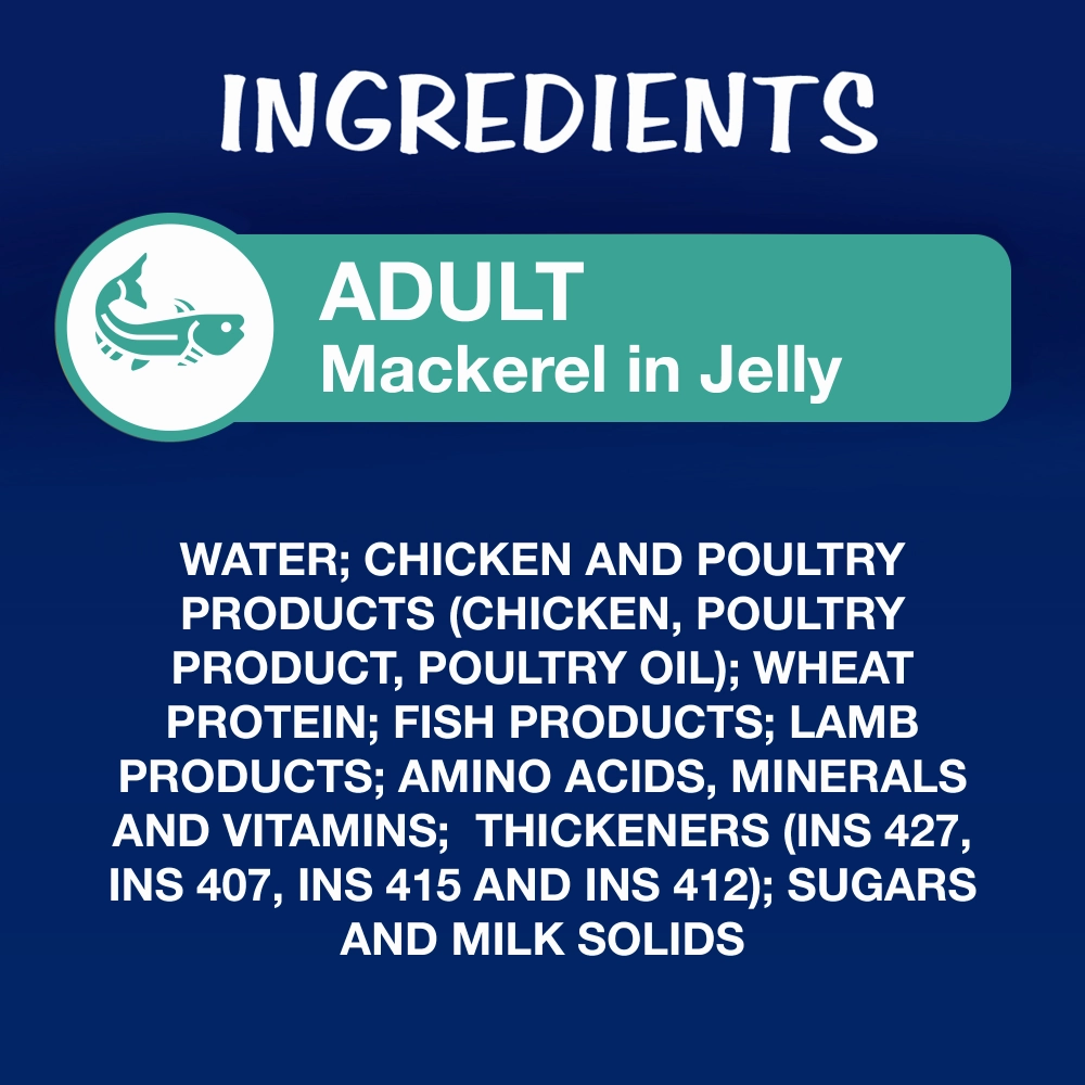 Purina Felix Mackerel with Jelly, Chicken with Jelly and Tuna with Jelly Adult Cat Wet Food Combo