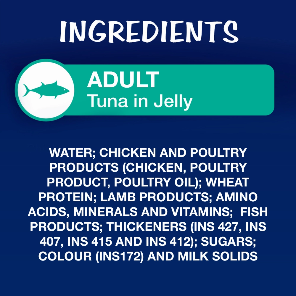 Purina Felix Mackerel with Jelly, Chicken with Jelly and Tuna with Jelly Adult Cat Wet Food Combo