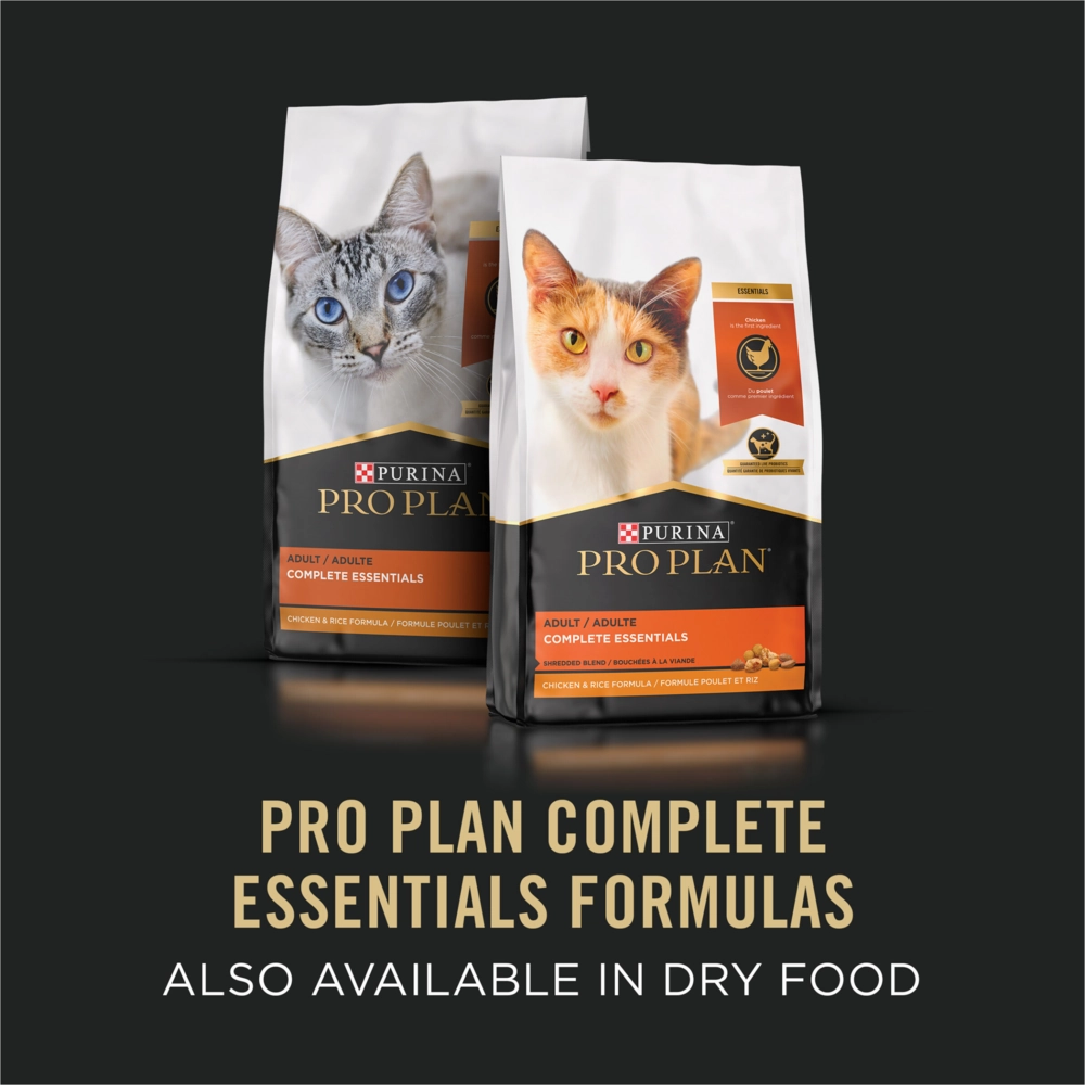 Purina Pro Plan Complete Essentials Adult Turkey & Rice Entree Canned Cat Food