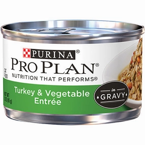 Purina Pro Plan Turkey & Vegetable Entre in Gravy