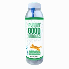 Purrin' Good Bubbles for Cats- Catnip Infused