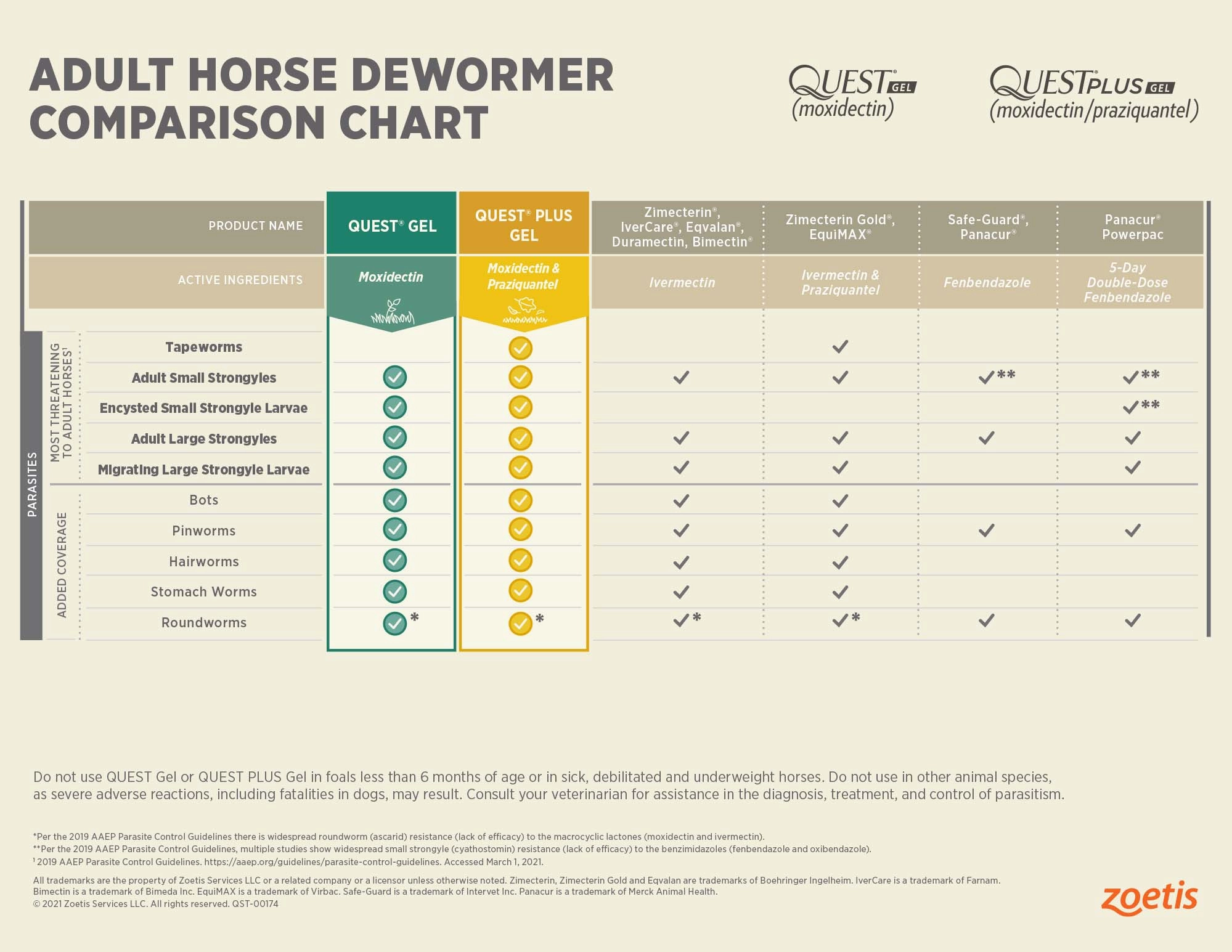 Quest Gel Horse Dewormer