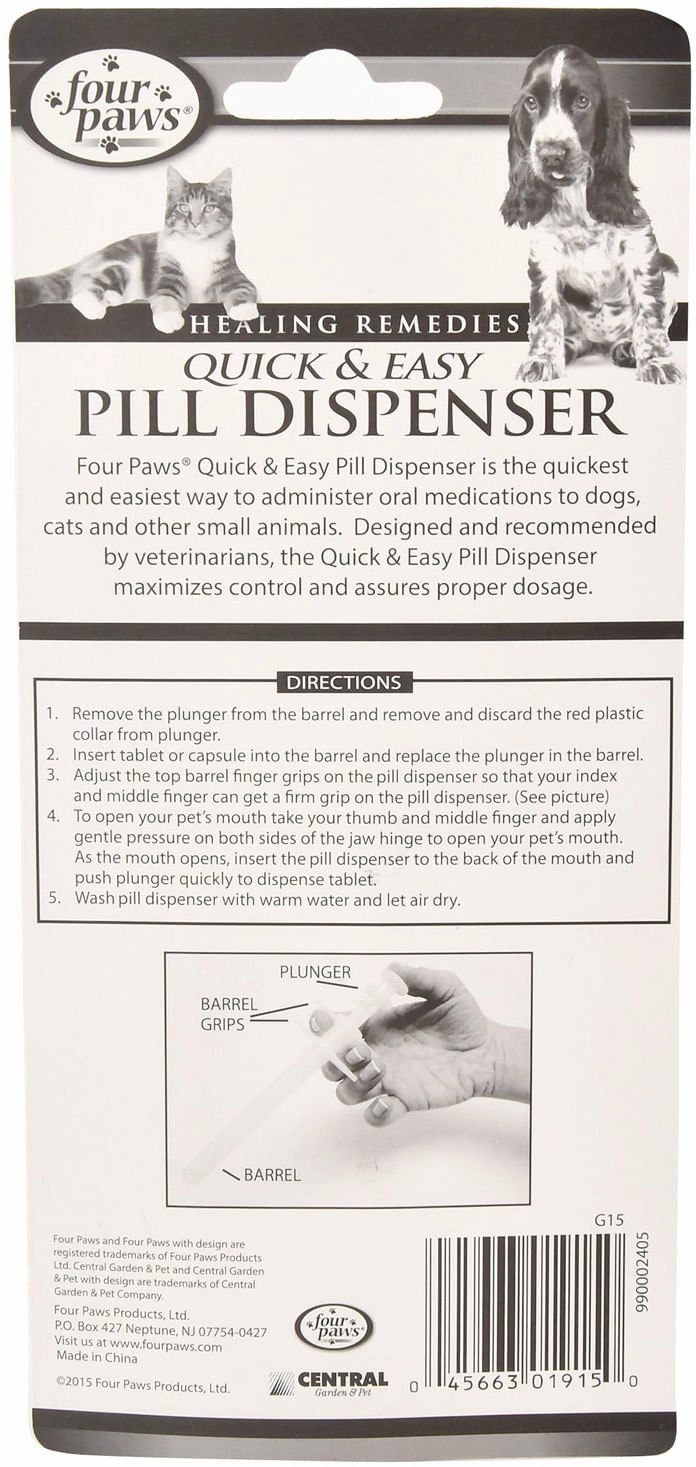 Quick & Easy Pill Dispenser