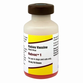Rabvac 1 - Rabies Vaccine for Dogs & Cats, No Tags