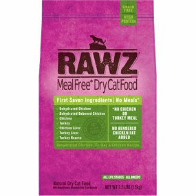 RAWZ Meal Free Dehydrated Chicken and Turkey Dry Cat Food