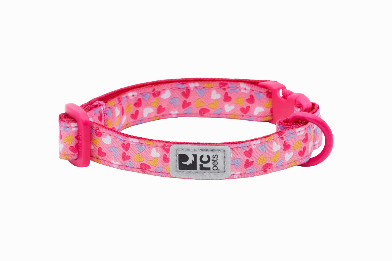 RC Pets Patterned Kitty Breakaway Collar - Lil Heart