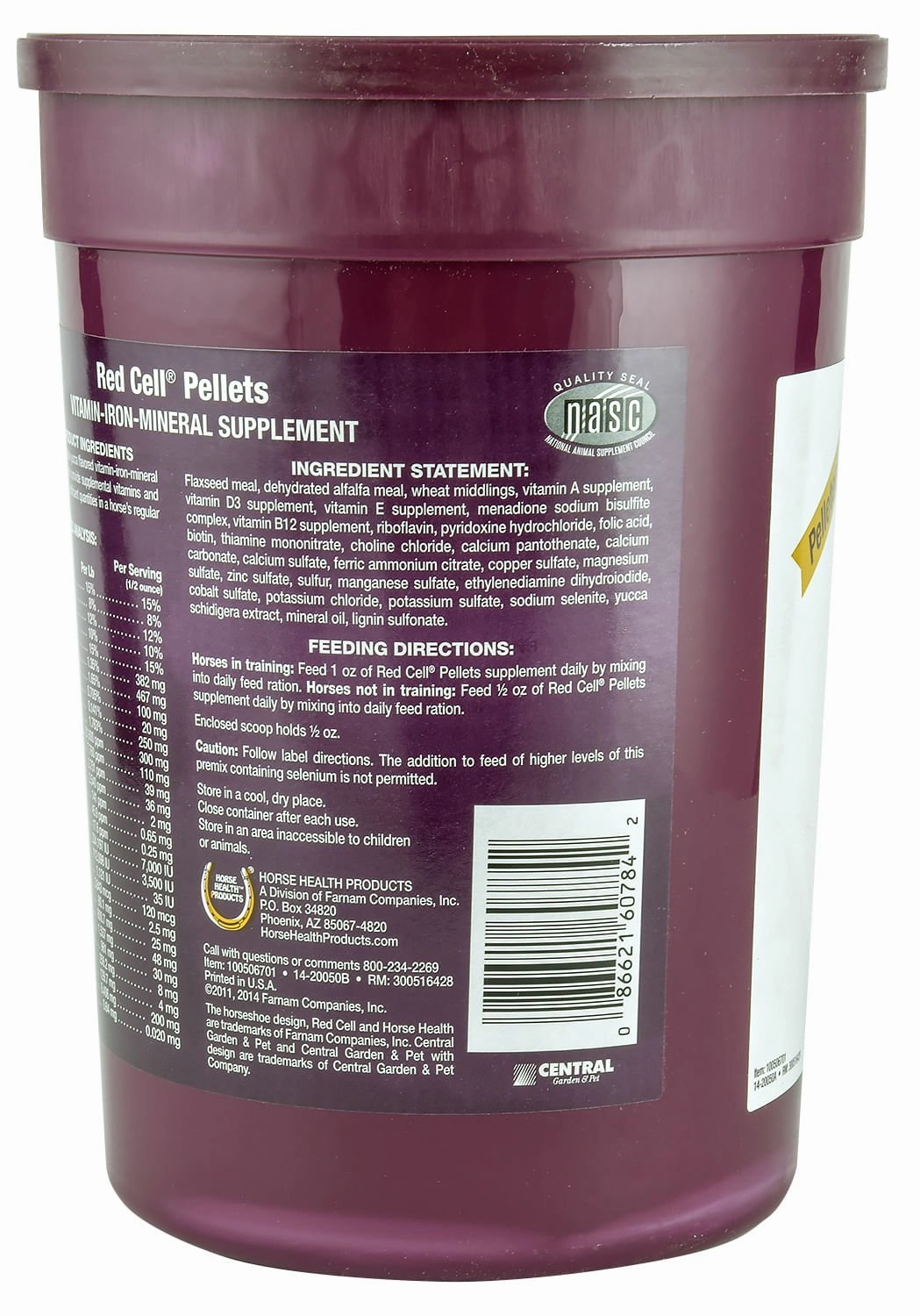 Red Cell Pellets, 4 lb