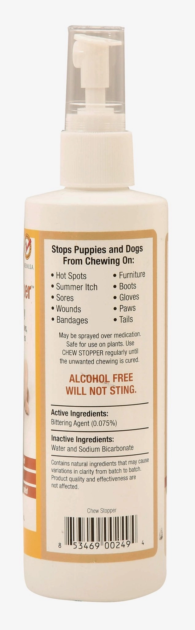Retrieve Chew Stopper No Chew Spray - Stop Dogs Chewing, 8 oz