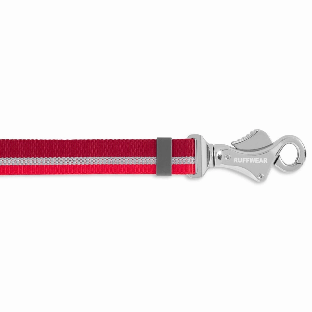 Ruffwear Crag Reflective Multi-Function Dog Leash (Cindercone Red)