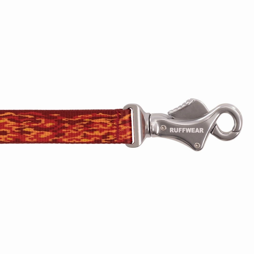 Ruffwear Flat Out Patterned Multi-Function Dog Leash (Ember Distortion)