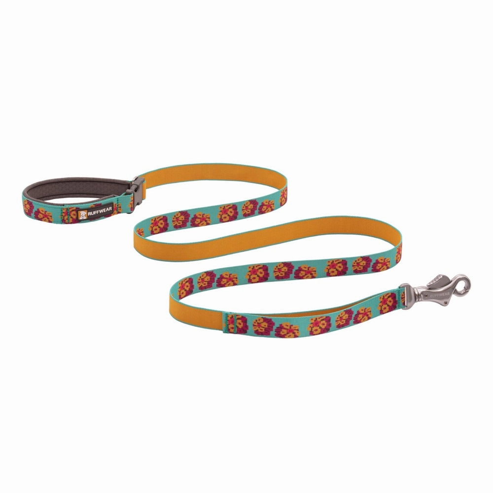 Ruffwear Flat Out Patterned Multi-Function Dog Leash (Spring Burst)