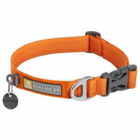 Ruffwear Front Range Ombr Dog Collar (Campfire Orange)
