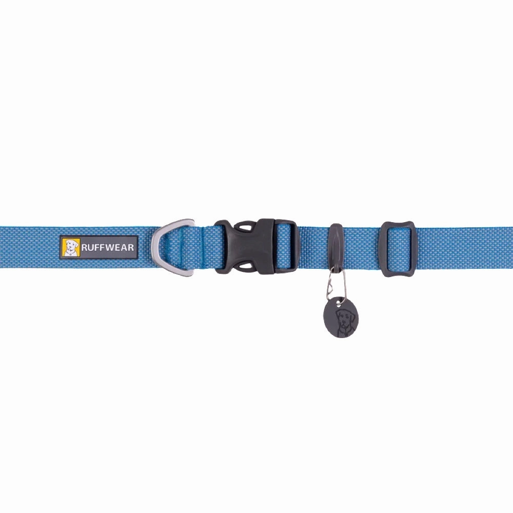 Ruffwear Hi & Light Lightweight Minimal Dog Collar (Blue Dusk)