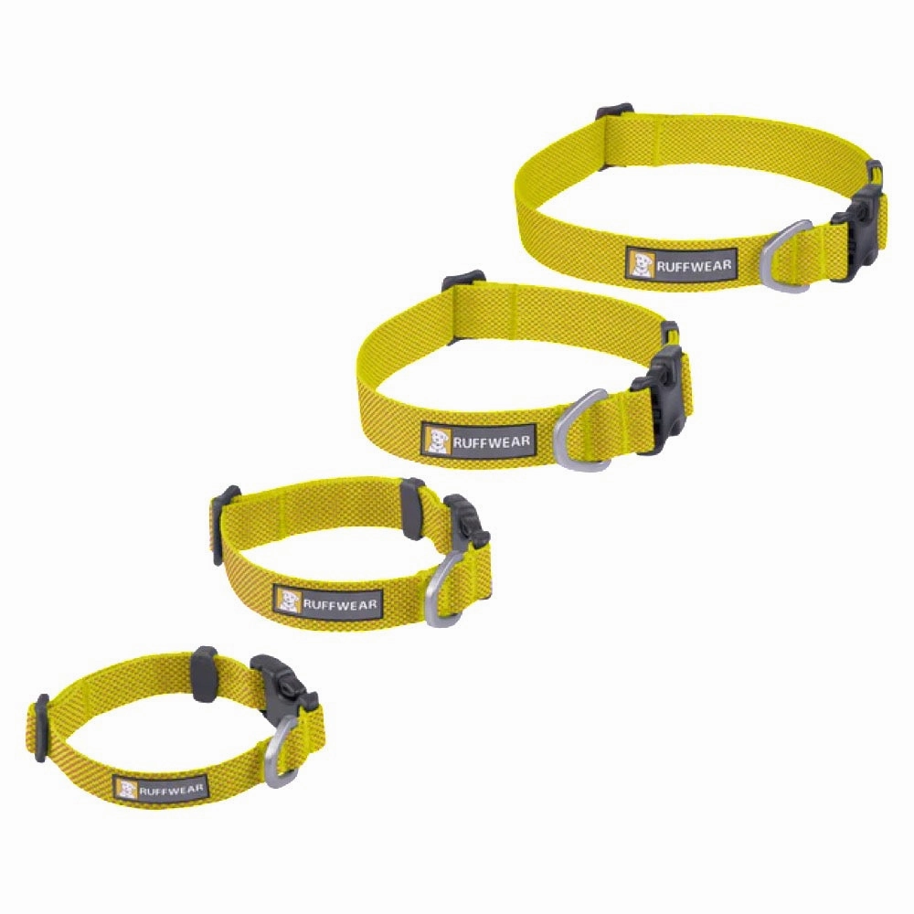 Ruffwear Hi & Light Lightweight Minimal Dog Collar (Lichen Green)