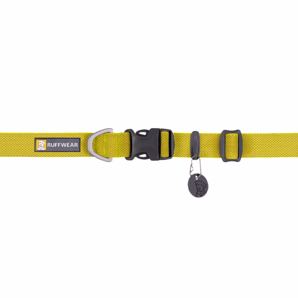 Ruffwear Hi & Light Lightweight Minimal Dog Collar (Lichen Green)