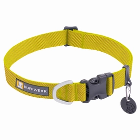 Ruffwear Hi & Light Lightweight Minimal Dog Collar (Lichen Green)