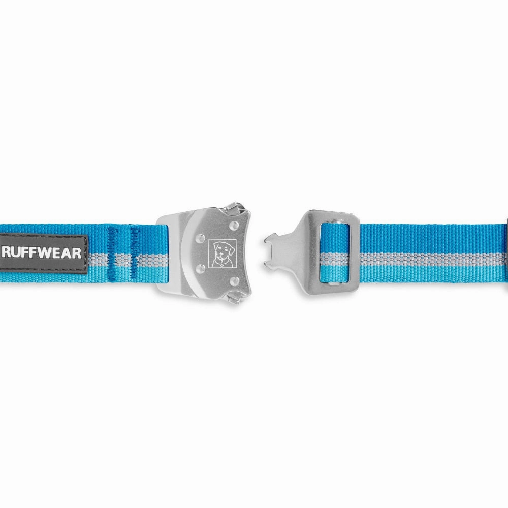 Ruffwear Top Rope Reflective Ballasted Dog Collar (Blue Dusk)