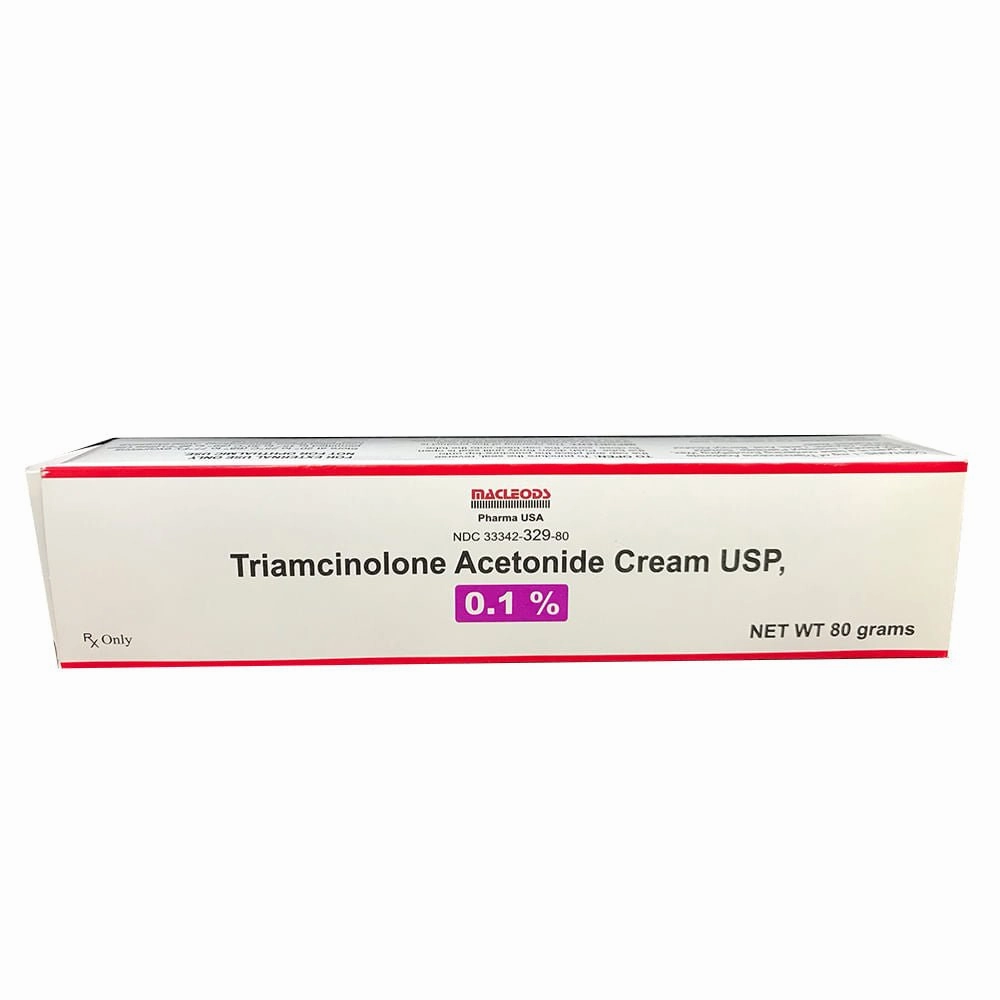 Rx 0.1% Triamcinolone Acetonide Cream (Generic) for Dogs & Cats, 80 gm Tube