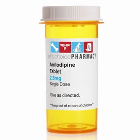 Rx Amlodipine Besylate Tablets for Dogs & Cats (Generic)