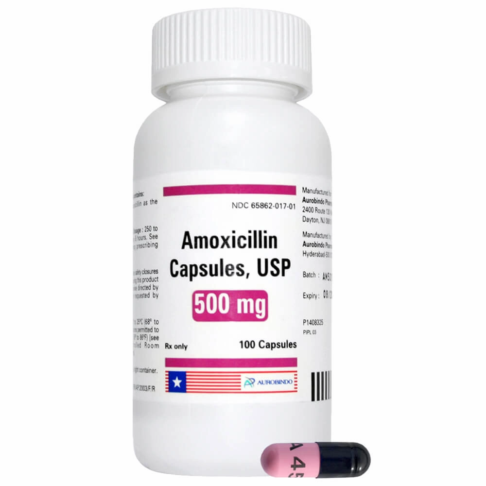 Rx Amoxicillin (Generic) Capsules for Dogs & Cats