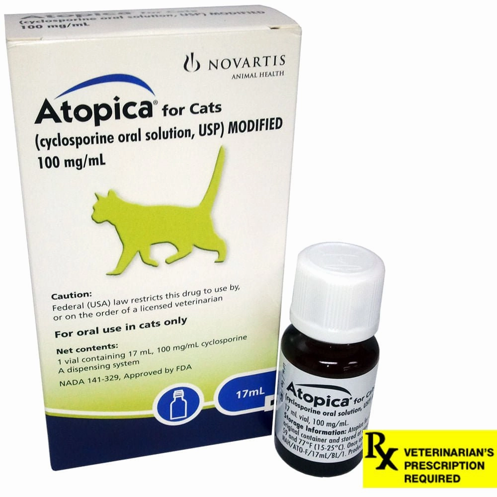 Rx Atopica for Cats Oral Solution