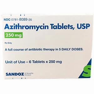 Rx Azithromycin (Generic) Tablets for Cats & Dogs