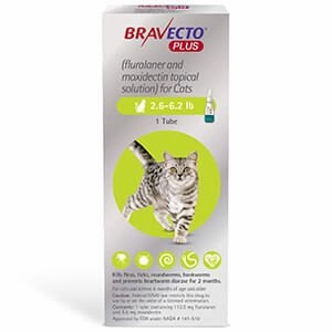 Rx BRAVECTO Plus Topical, Cat