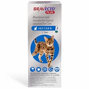 Rx BRAVECTO Plus Topical, Cat