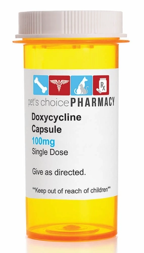 Rx Doxycycline Hyclate (Generic) Capsules