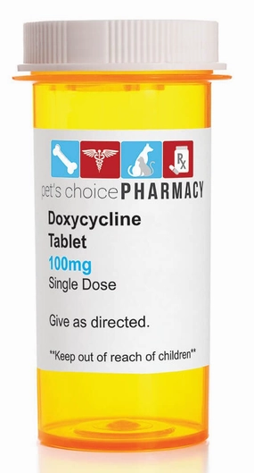 Rx Doxycycline Hyclate (Generic) Tablets