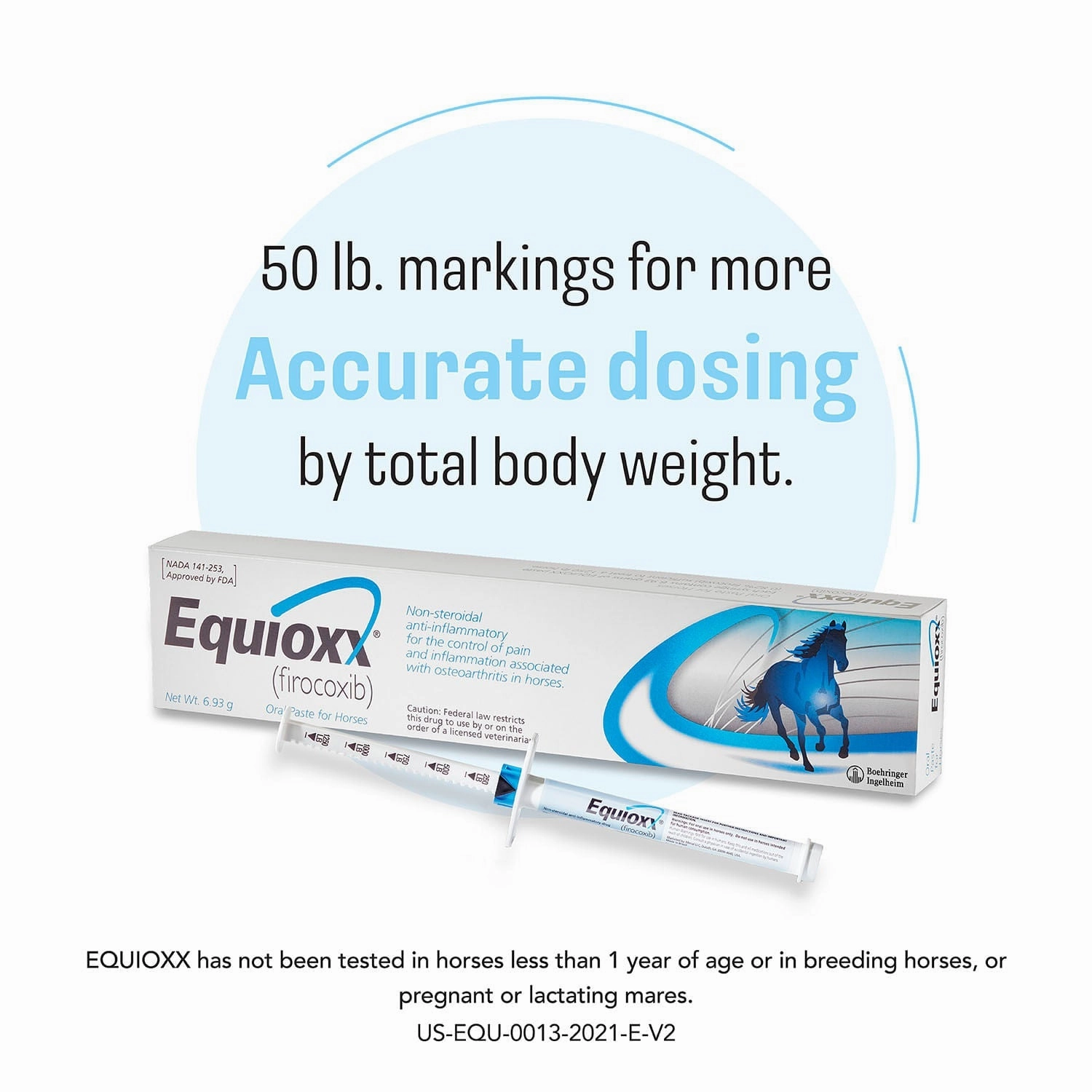 Rx Equioxx (firocoxib) Oral Paste for Horses, 6.93 gram Syringes