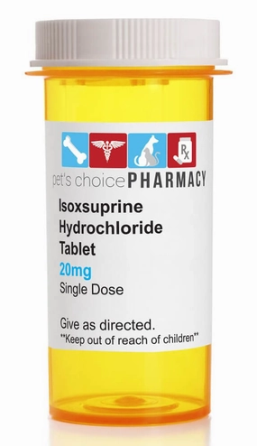 Rx Isoxsuprine Hydrochloride (Generic) Tablets for Horses