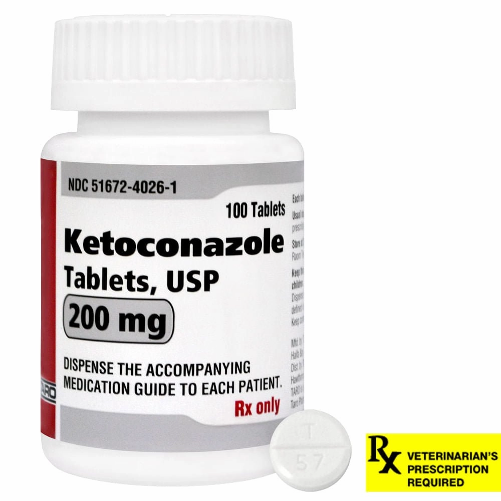 Rx Ketoconazole (Generic) Tablets for Dogs & Cats