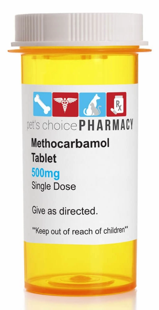 Rx Methocarbamol (Generic) Tablets for Dogs, Cats, & Horses