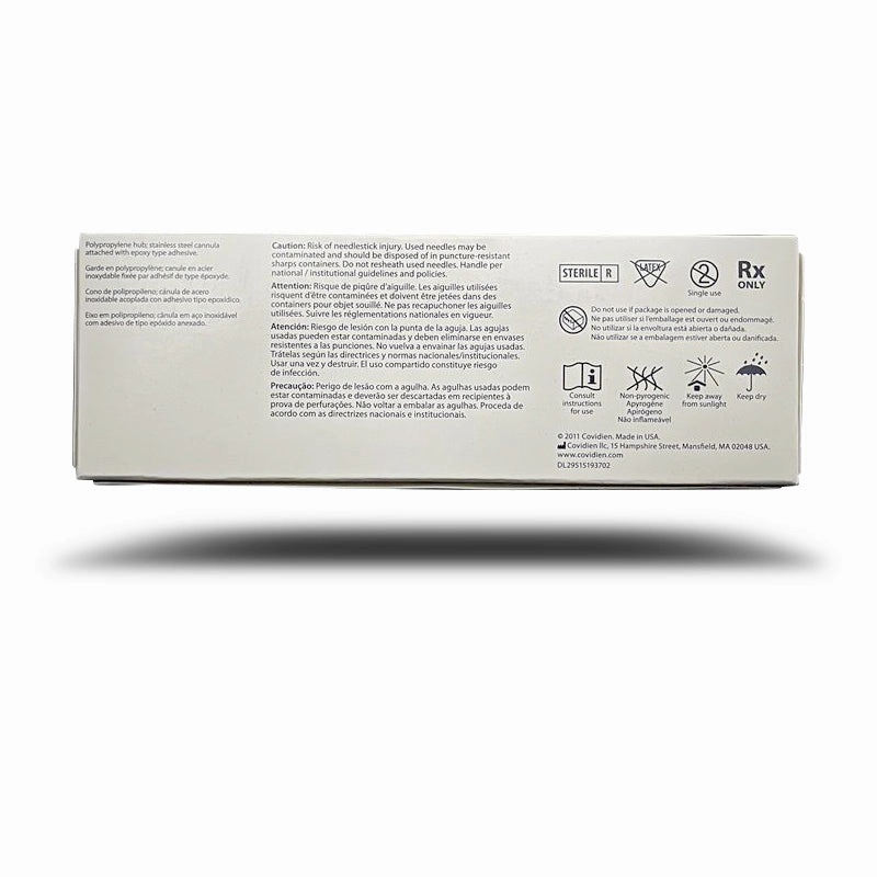 Rx Monoject Polypropylene Hub Needles, Box of 100
