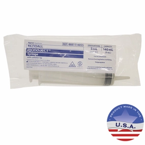 Rx Monoject Syringe with 140 cc Catheter Tip