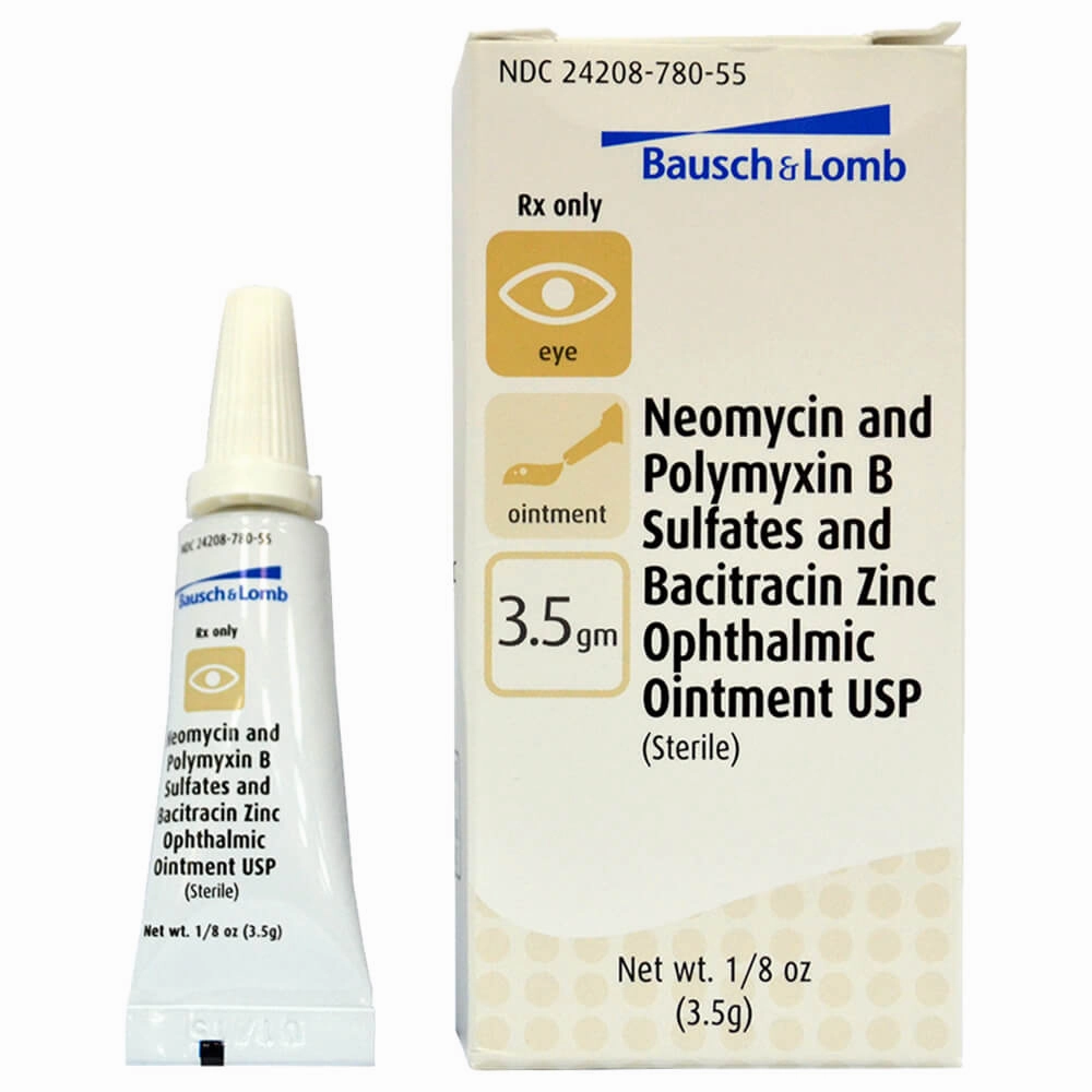 Rx Neo/Poly/Bac Ophthalmic Ointment, 3.5gm