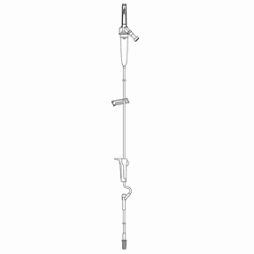 Rx Primary IV Set, 78", 15 Drip Set, Vented, 1 Port, No Needle