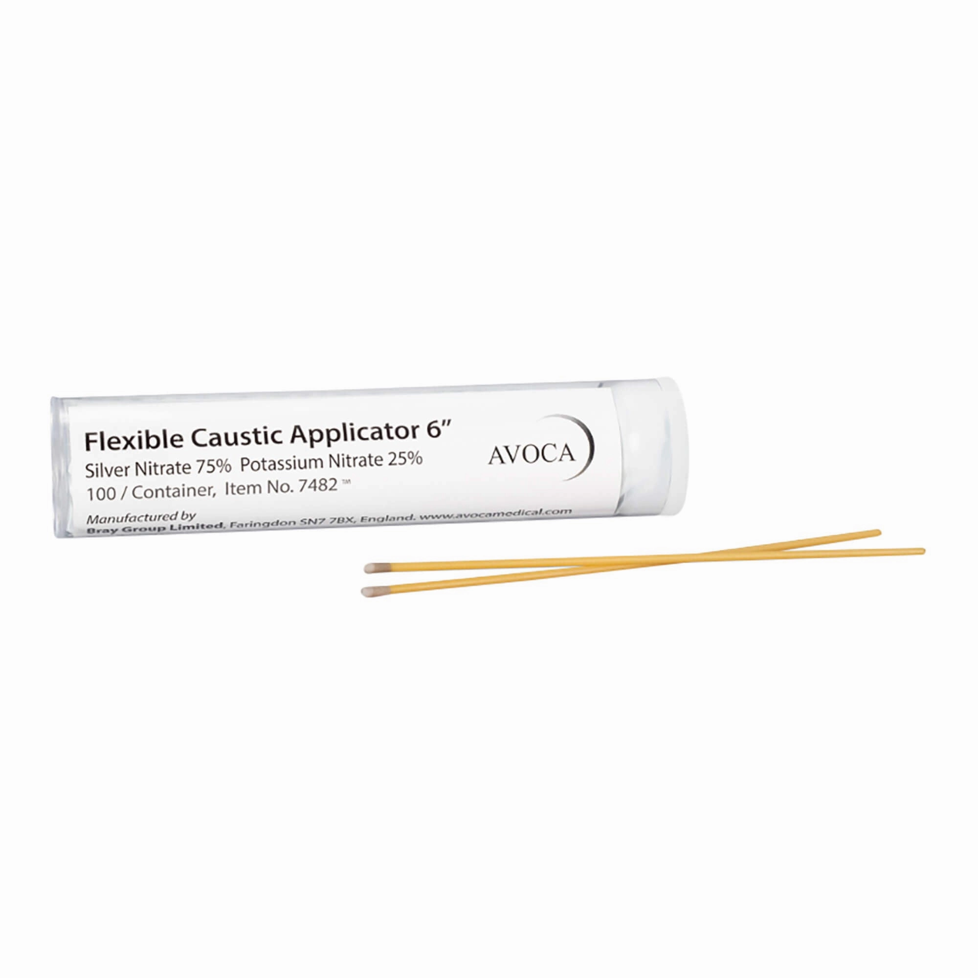 Rx Silver Nitrate Flexible Caustic Applicators, 6 inch
