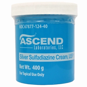 Rx Silver Sulfadiazine Topical Cream 1% for Horses, Dogs, & Cats, 400 gram