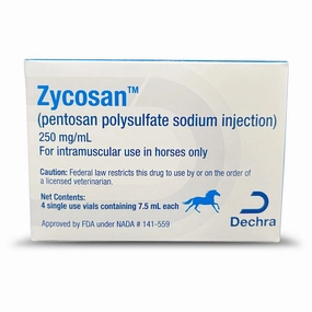 Rx Zycosan for Horses, 4 x 7.5ml Vials