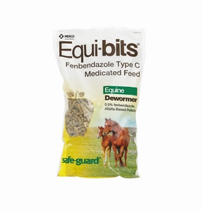 Safe-Guard Equi-bits Fenbendazole Medicated Feed Equine Dewormer, 1.25 lb