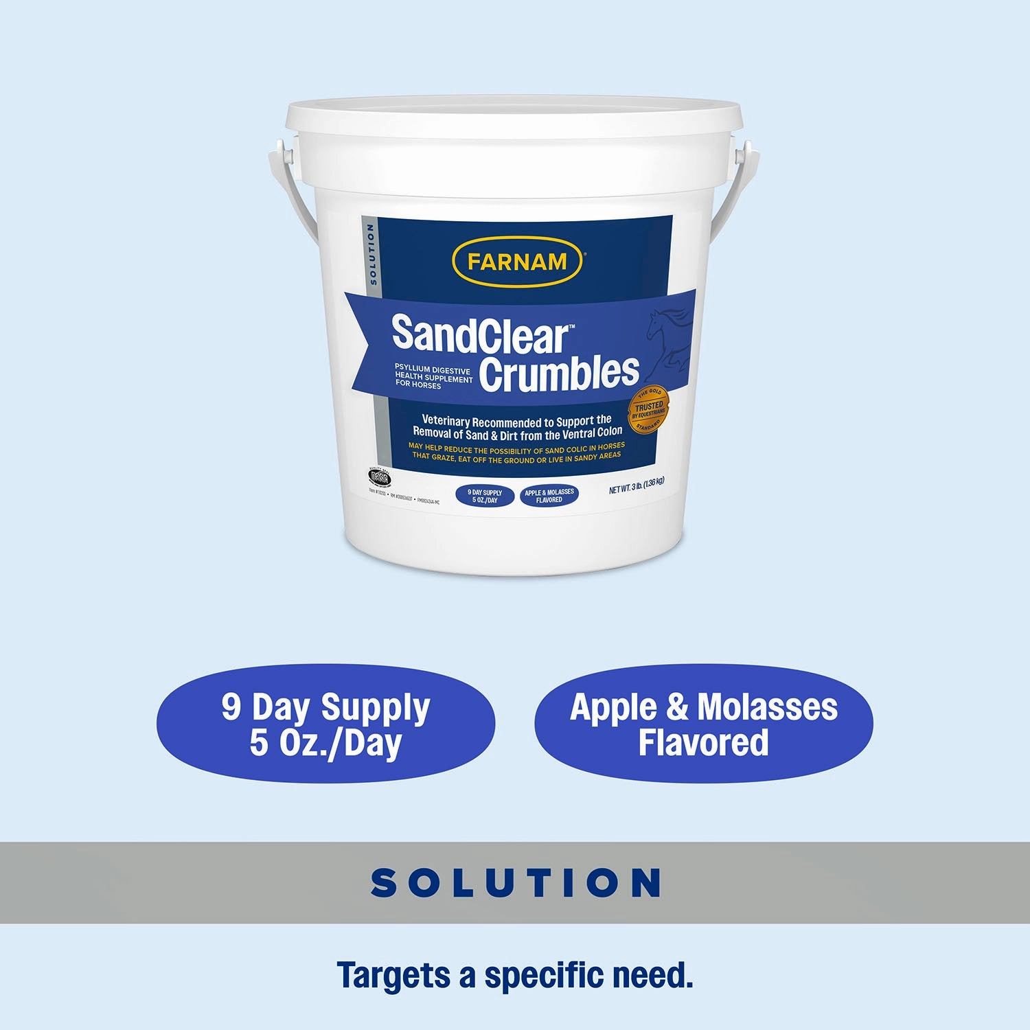 SandClear Natural Psyllium Crumbles