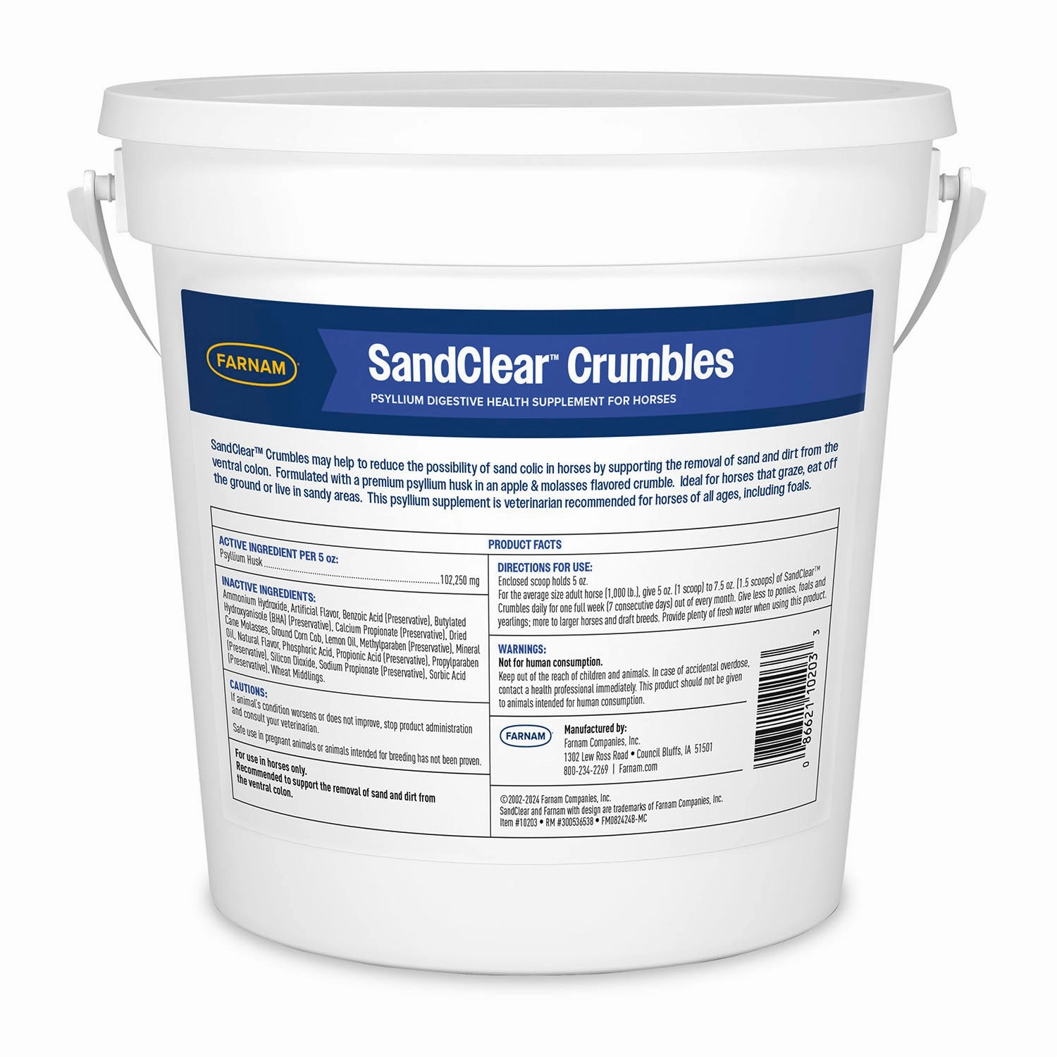 SandClear Natural Psyllium Crumbles