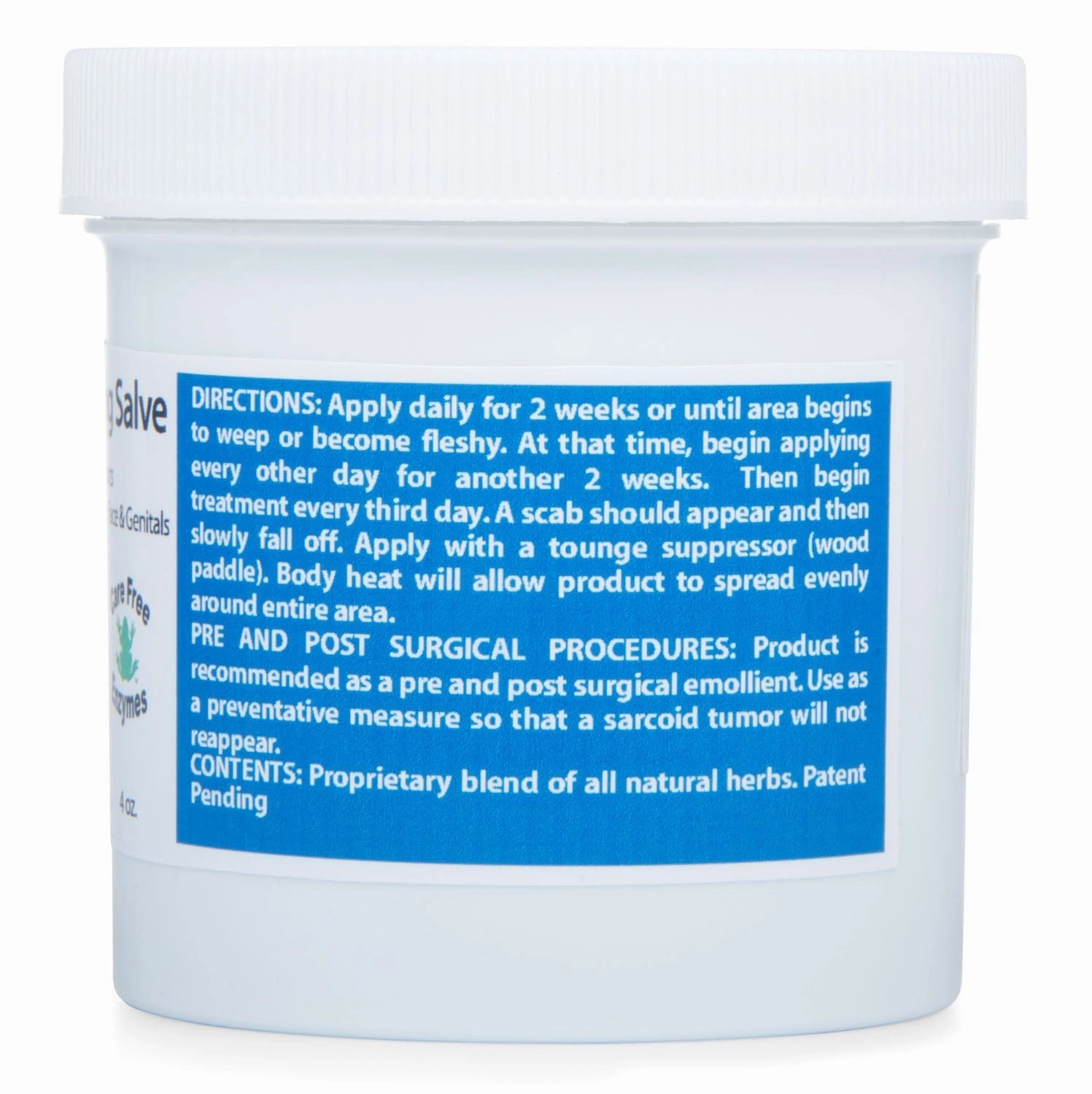 Sarcoid Cleansing Salve, 4 oz