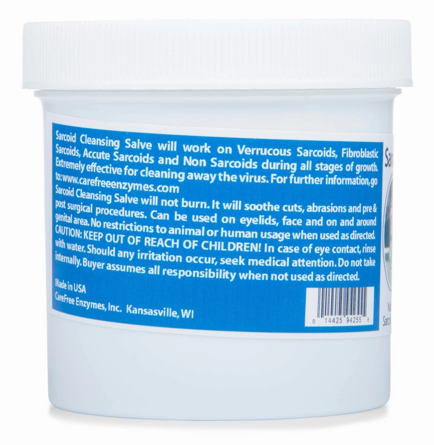 Sarcoid Cleansing Salve, 4 oz