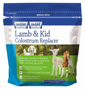 Sav-A-Lam & Kid Colostrum Replacer, 10 oz